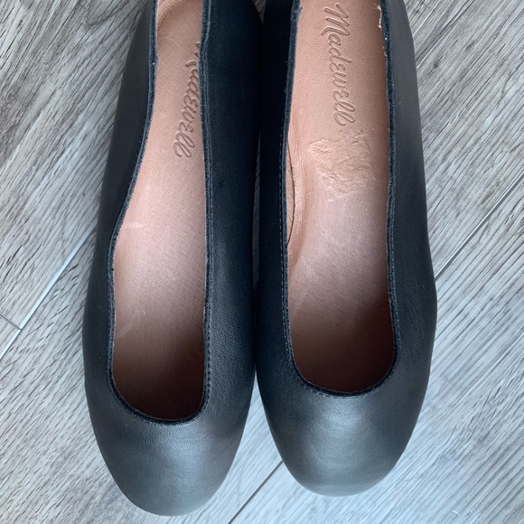 Madewell Black Ballet Flats Size 8 - Picture 5 of 6